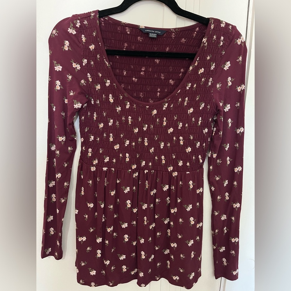 NWOT American Eagle SZ XS Long sleeve top